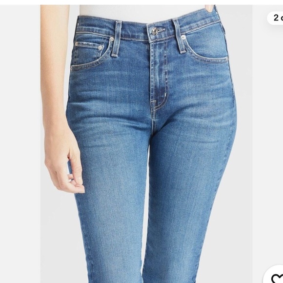 Edwin Elin Crop Straight Blue Jeans Women’s size 25 - Picture 5 of 15